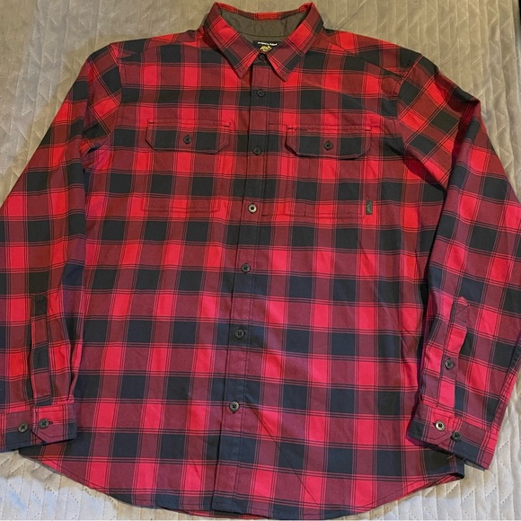 Helikon-Tex Greyman shirt mens size XL NWOT red/black - Picture 1 of 13